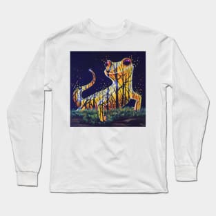 Fire Salamander, or Spirit of Fire Long Sleeve T-Shirt